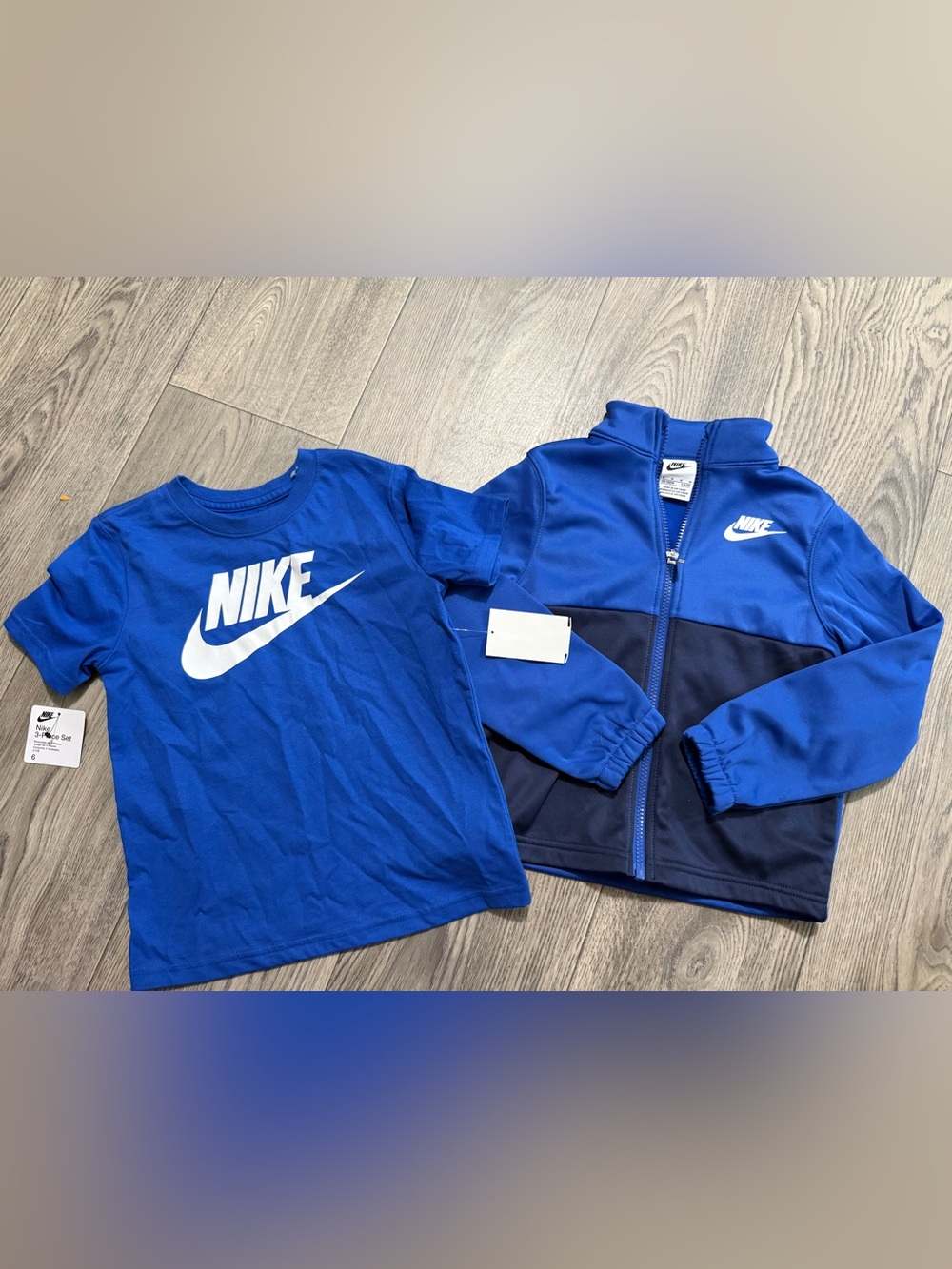Nike Boys T-Shirt and Track Jacket Set
